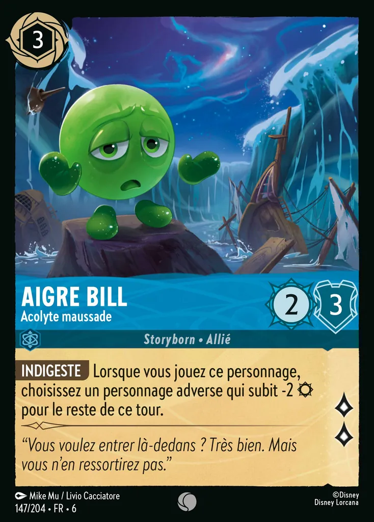 Aigre Bill - Acolyte maussade