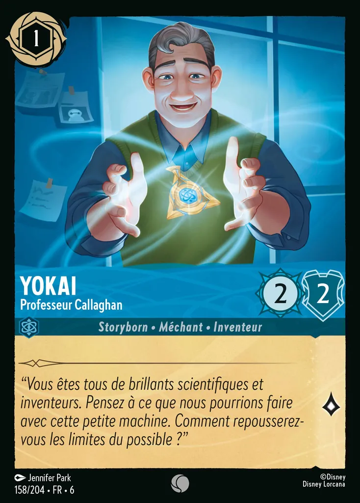 Yokai - Professeur Callaghan