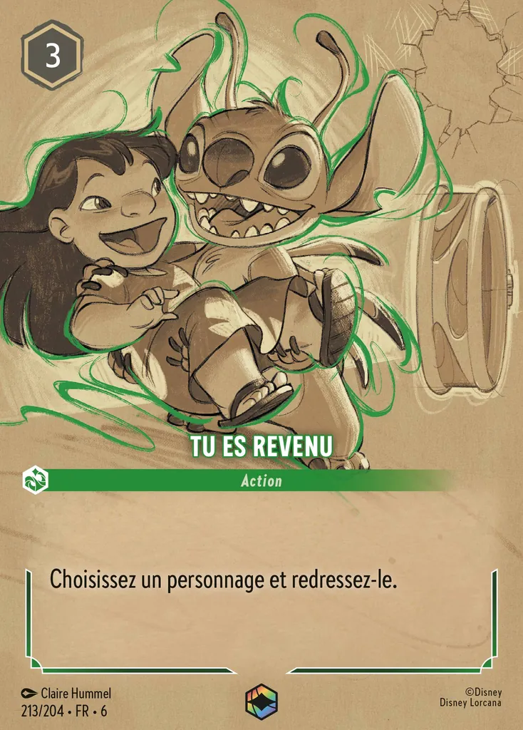 Tu es revenu