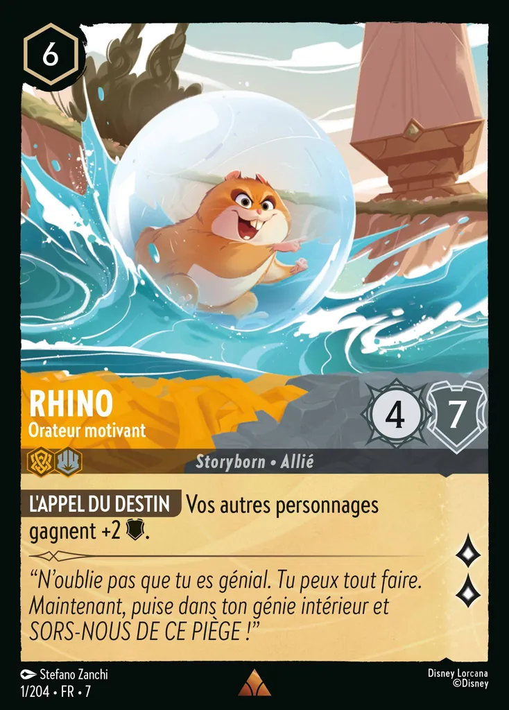 Rhino - Orateur motivant