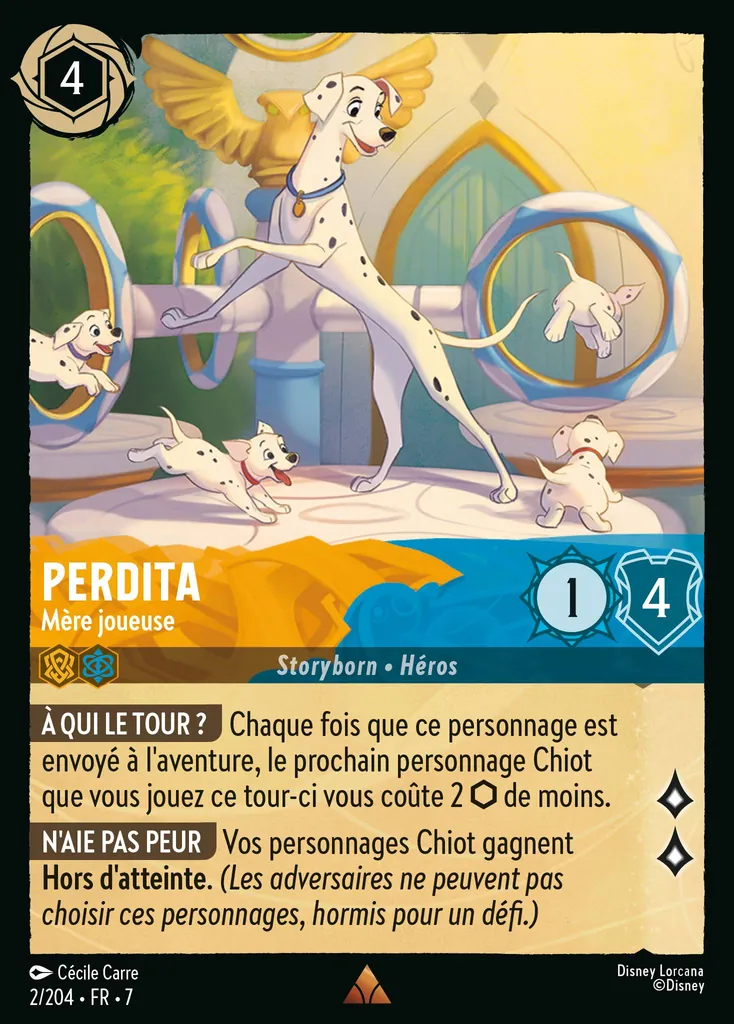 Perdita - Mère joueuse