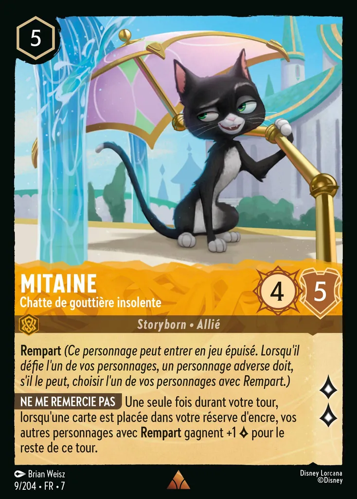 Mitaine - Chatte de gouttière insolente