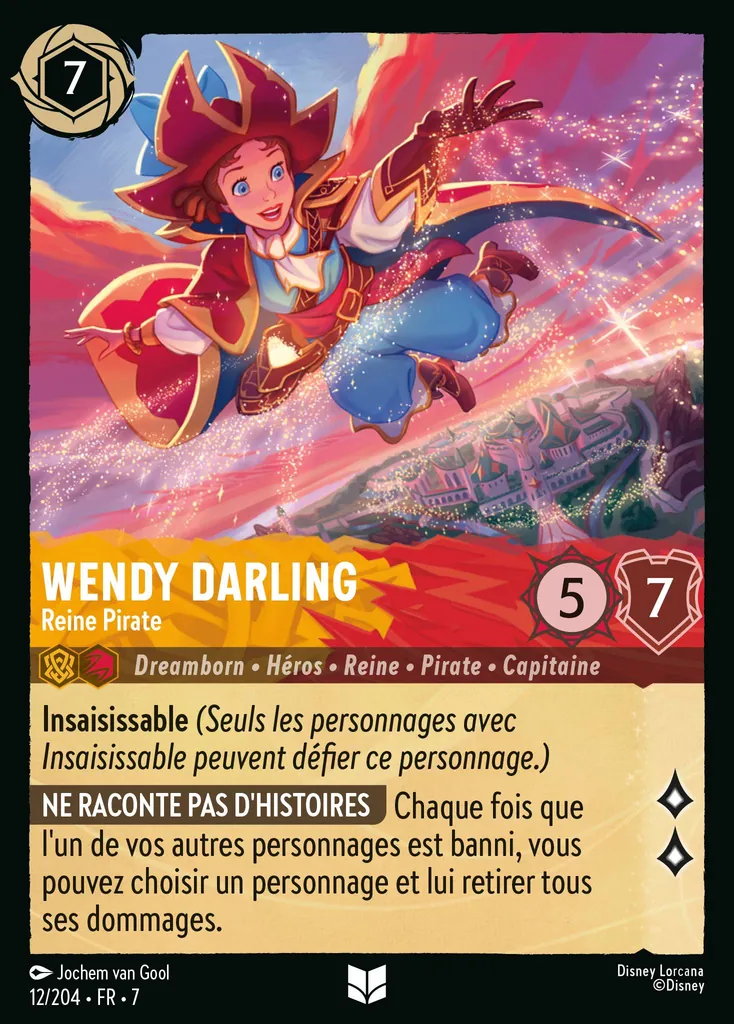 Wendy Darling - Reine Pirate