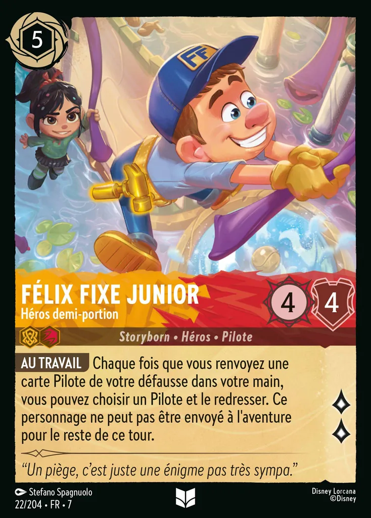 Félix Fixe Junior - Héros demi-portion