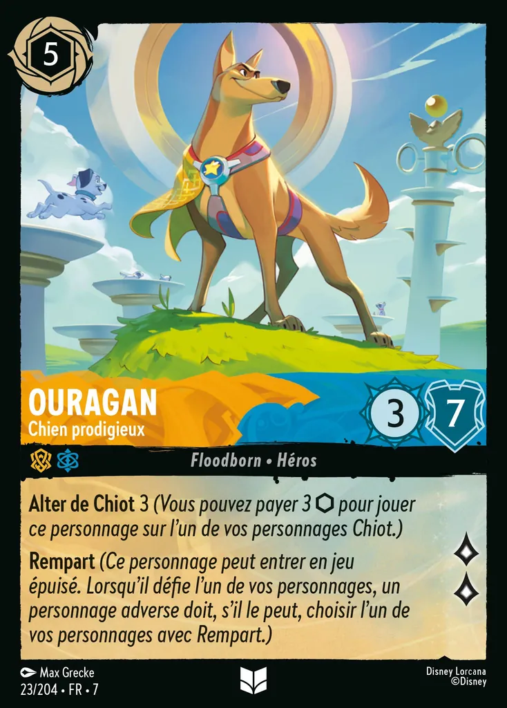Ouragan - Chien prodigieux