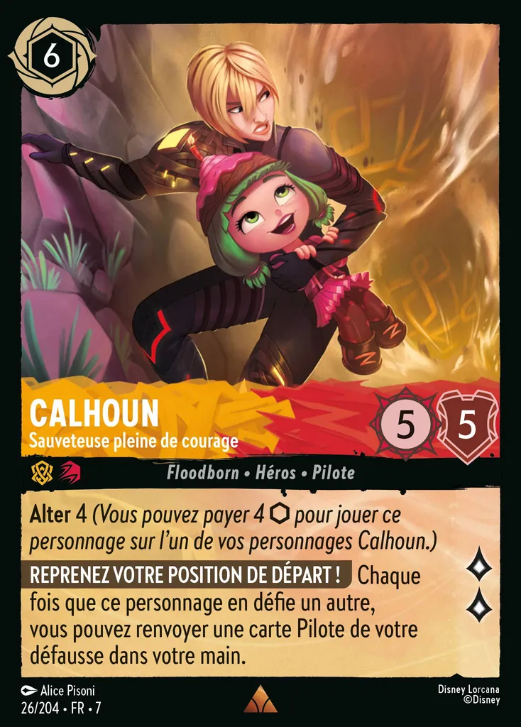 Calhoun - Sauveteuse pleine de courage