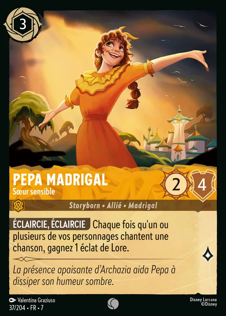 Pepa Madrigal - Sœur sensible