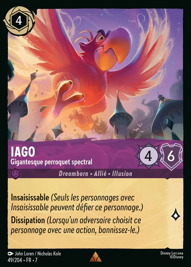 Iago - Gigantesque perroquet spectral