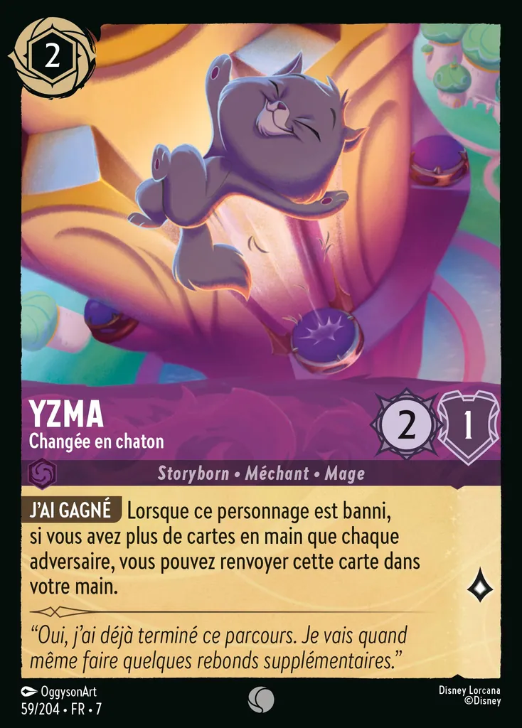 Yzma - Changée en chaton