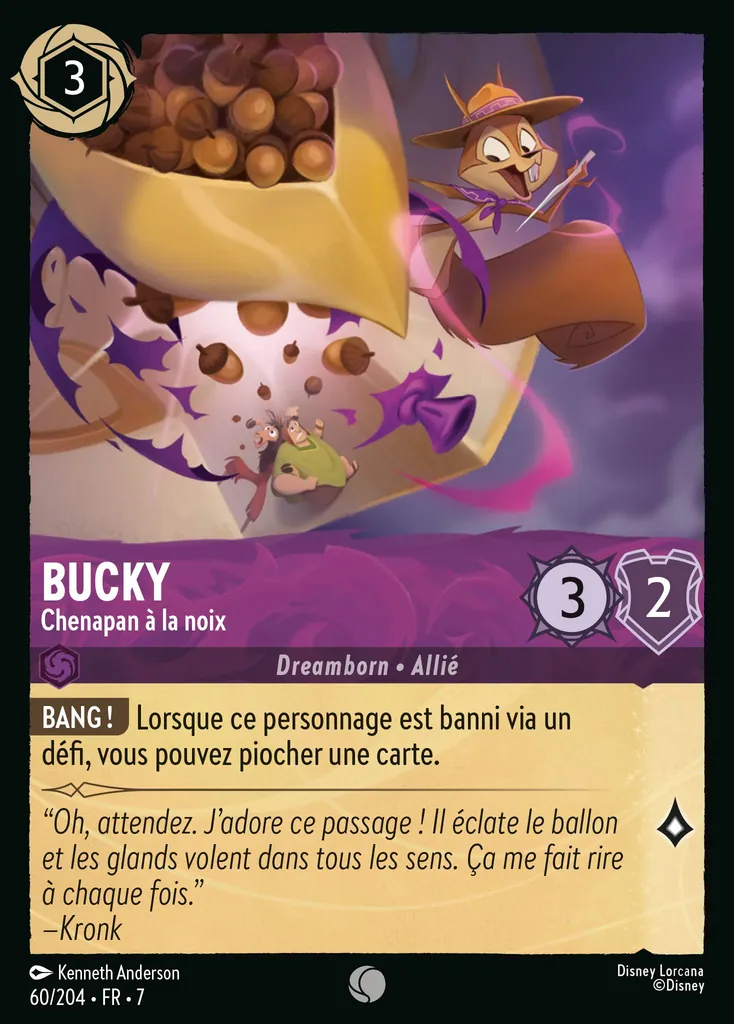 Bucky - Chenapan à la noix