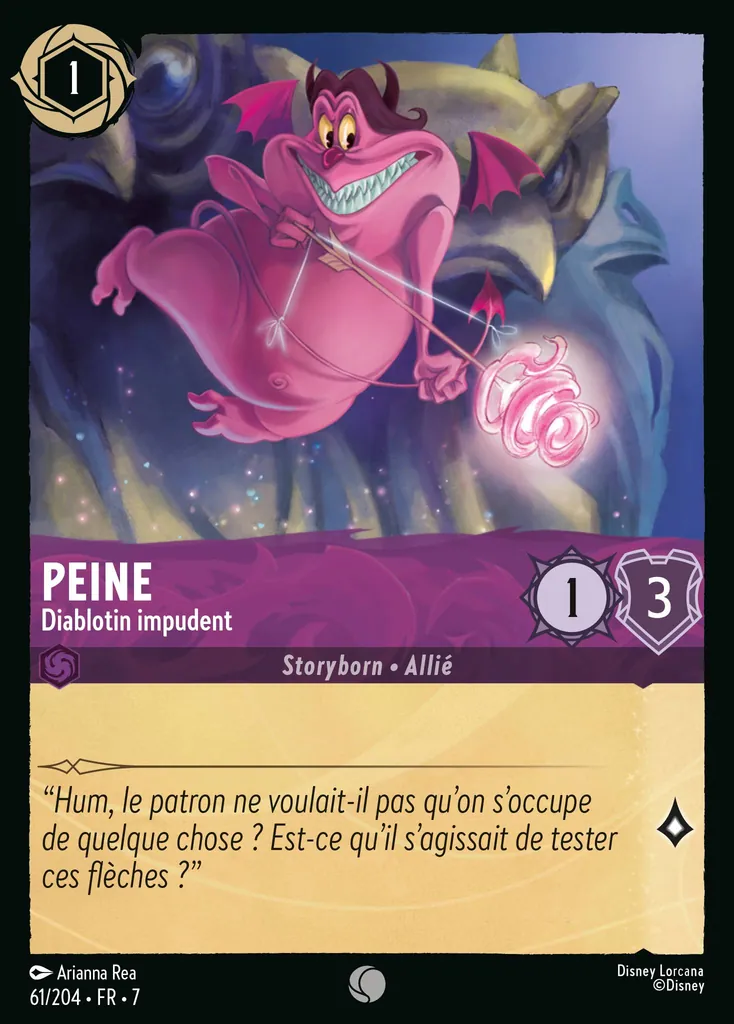 Peine - Diablotin impudent