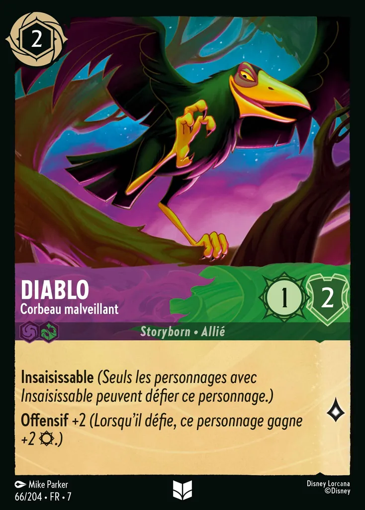 Diablo - Corbeau malveillant