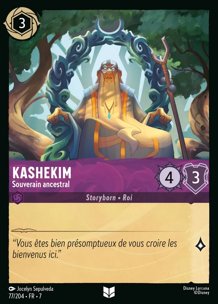 Kashekim - Souverain ancestral