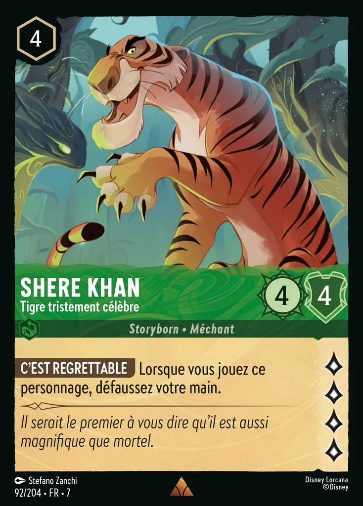 Shere Khan - Tigre tristement célèbre