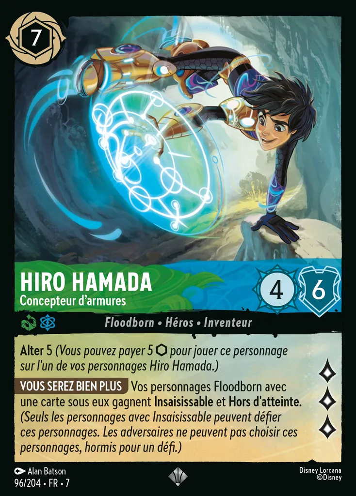 Hiro Hamada - Concepteur d'armures