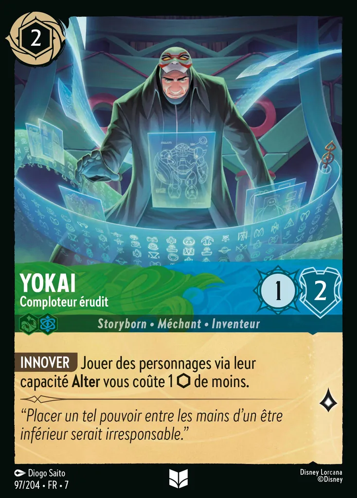 Yokai - Comploteur érudit