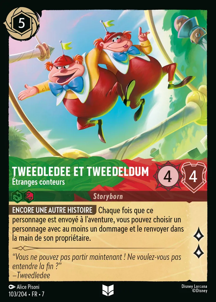 Tweedledee et Tweedeldum - Étranges conteurs
