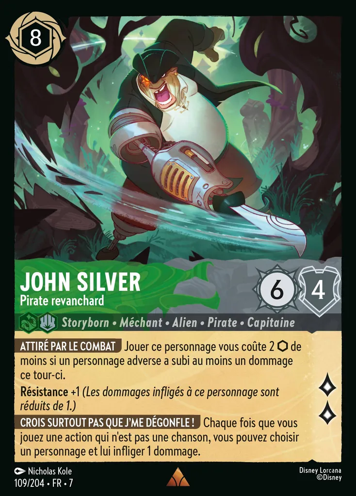 John Silver - Pirate revanchard