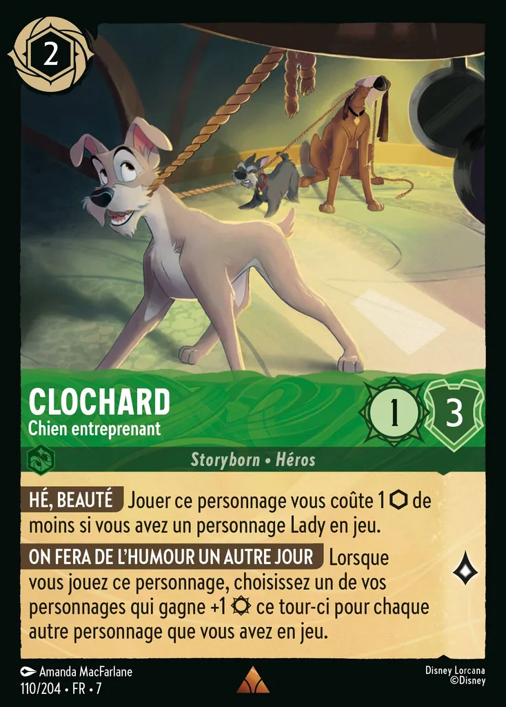 Clochard - Chien entreprenant