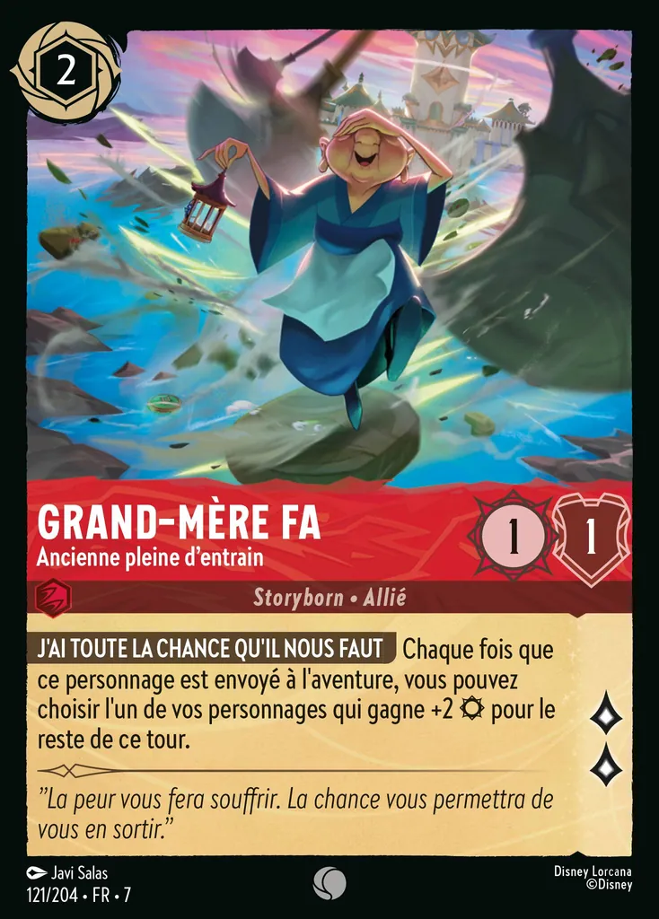 Grand-Mère Fa - Ancienne pleine d'entrain