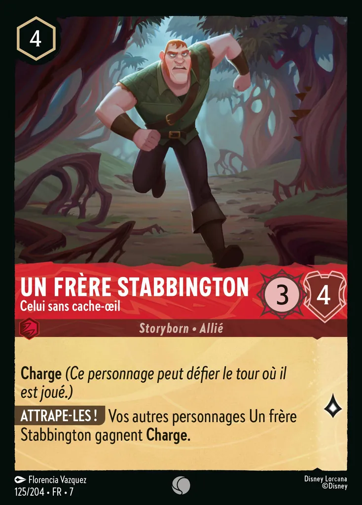 Un frère Stabbington - Celui sans cache-œil