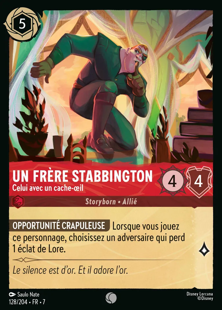 Un frère Stabbington - Celui avec un cache-œil