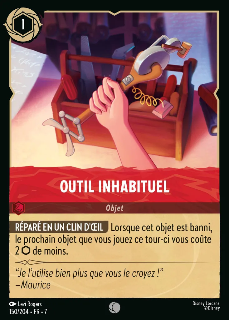 Outil inhabituel