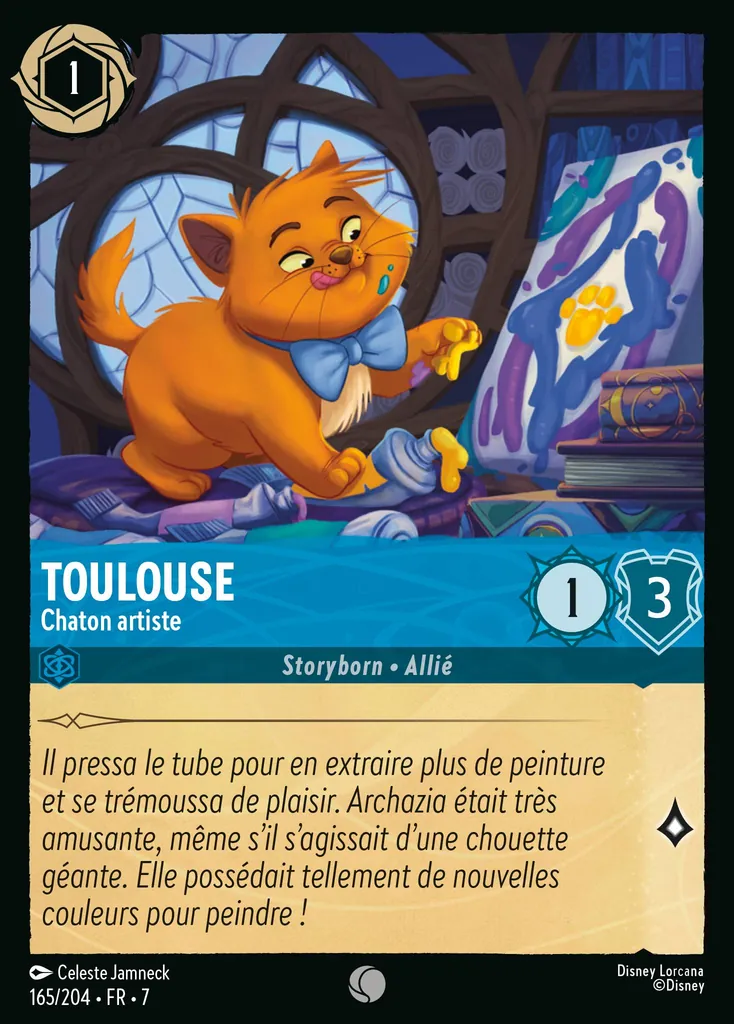 Toulouse - Chaton artiste