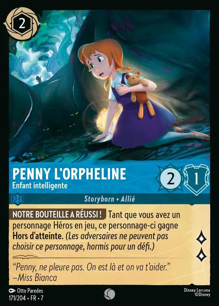 Penny l'orpheline - Enfant intelligente