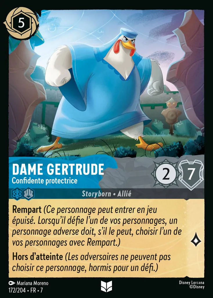 Dame Gertrude - Confidente protectrice
