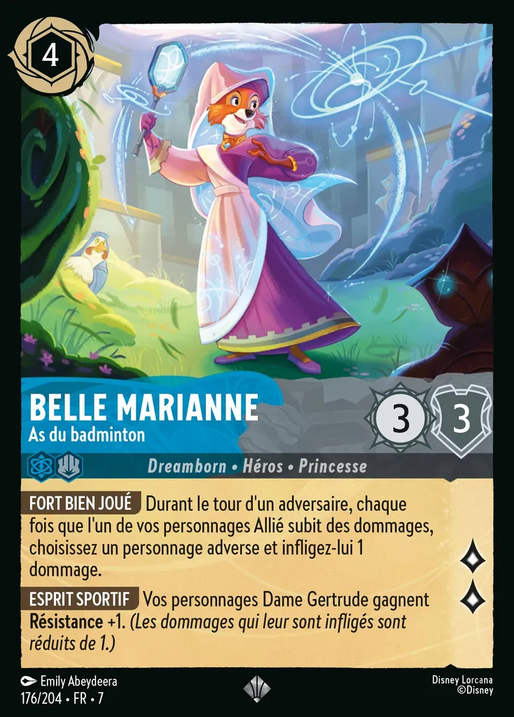Belle Marianne - As du badminton