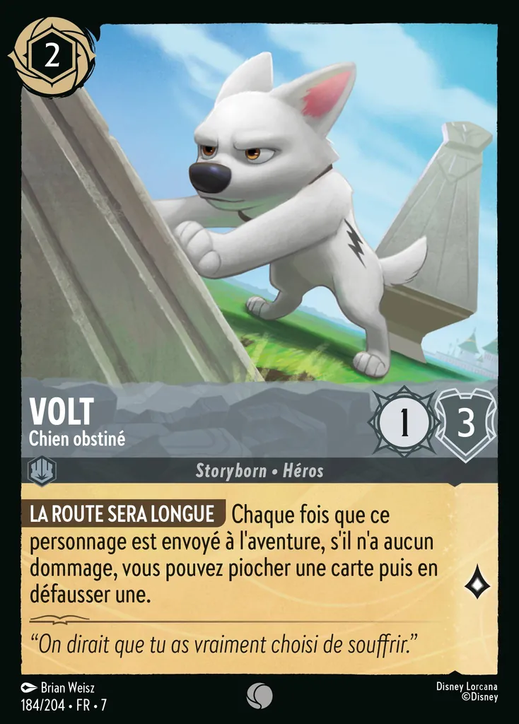 Volt - Chien obstiné