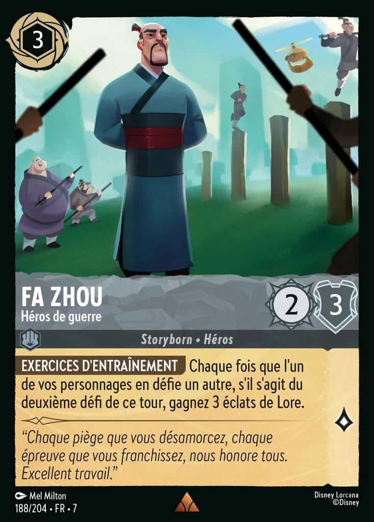 Fa Zhou - Héros de guerre