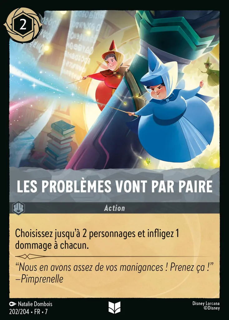 Les problèmes vont par paire