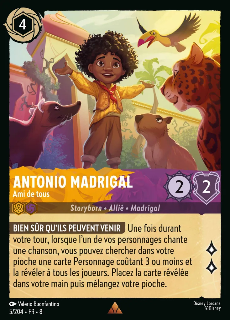 Antonio Madrigal - Ami de tous