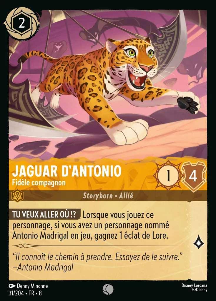 Jaguar d’Antonio - Fidèle compagnon