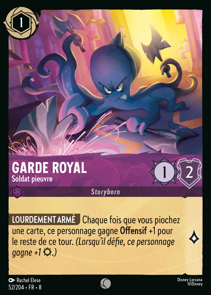 Garde royal - Soldat pieuvre