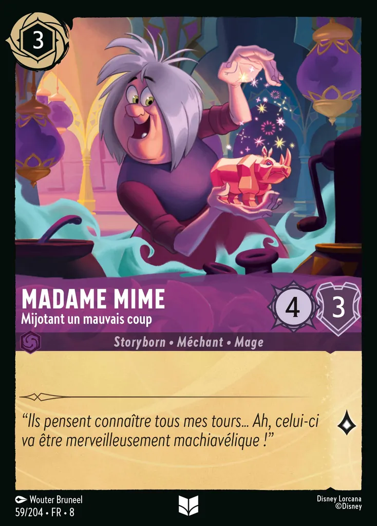 Madame Mime - Mijotant un mauvais coup