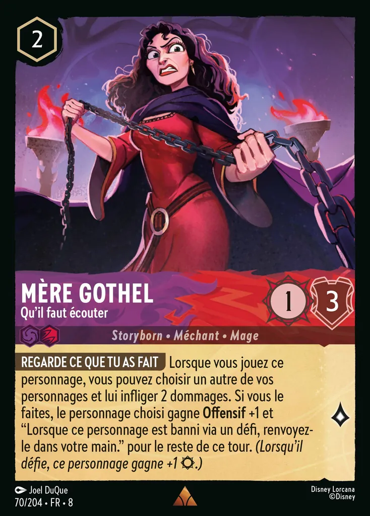 Mère Gothel - Qu’il faut écouter