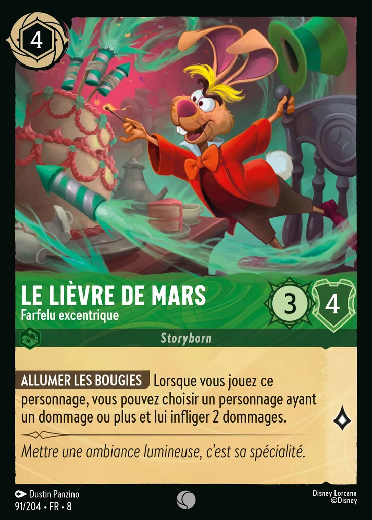 Le Lièvre de Mars - Farfelu excentrique