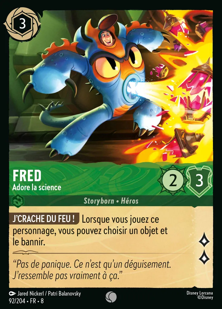 Fred - Adore la science