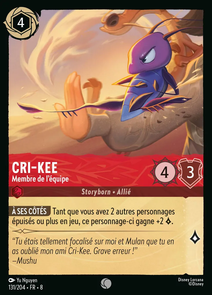 Cri-Kee - Membre de l'équipe