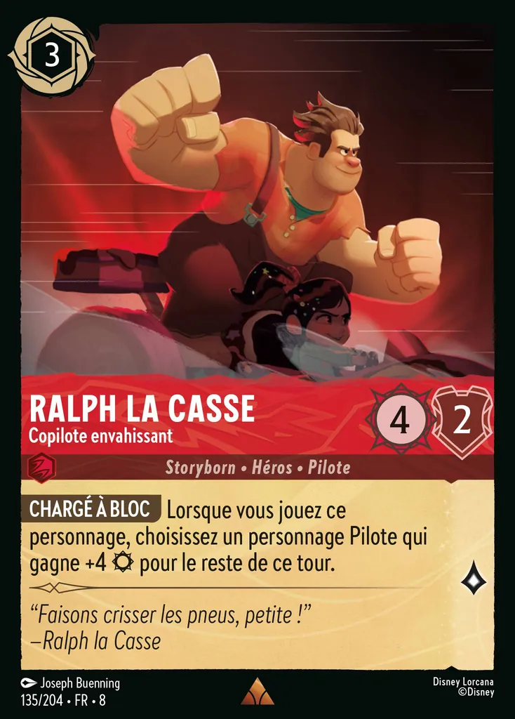 Ralph la Casse - Copilote envahissant