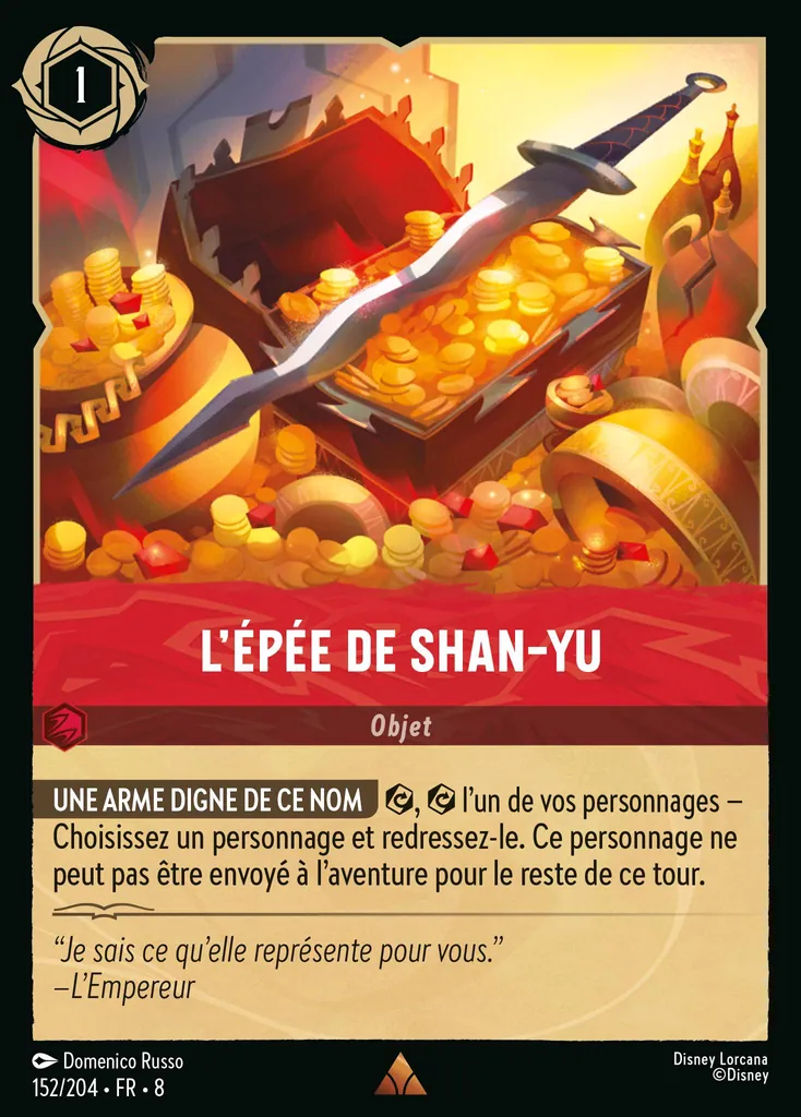 L’épée de Shan-Yu