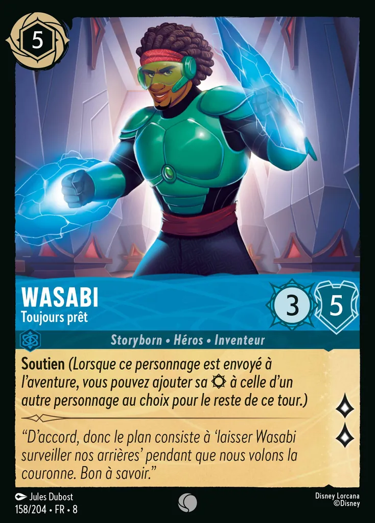 Wasabi - Toujours prêt