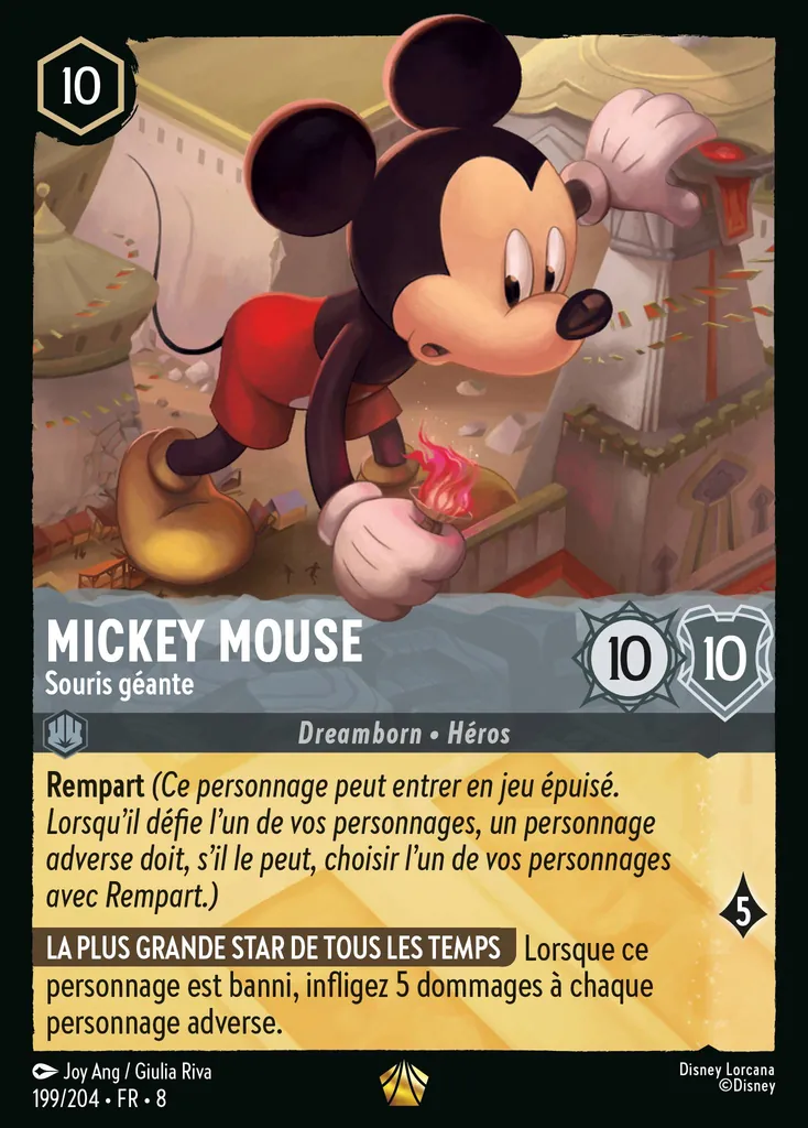 Mickey Mouse - Souris géante
