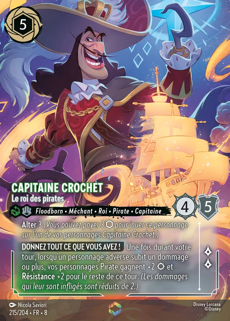 Capitaine Crochet - Le roi des pirates