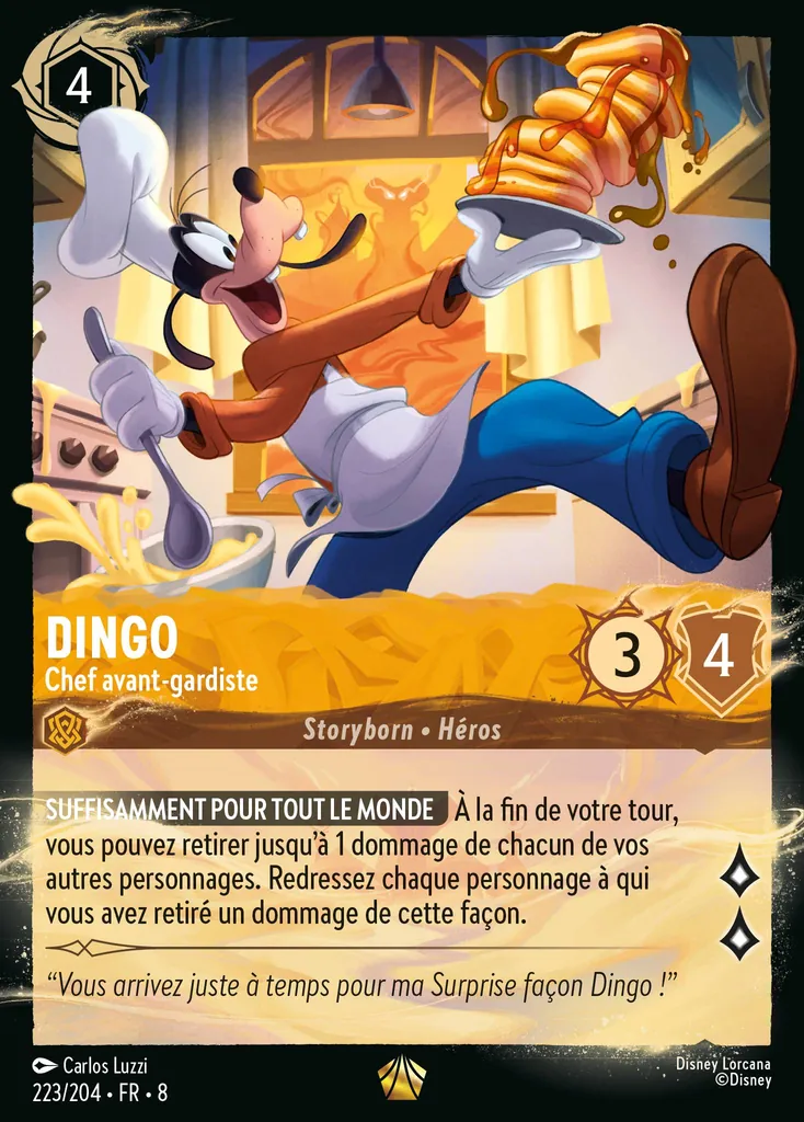 Dingo - Chef avant-gardiste