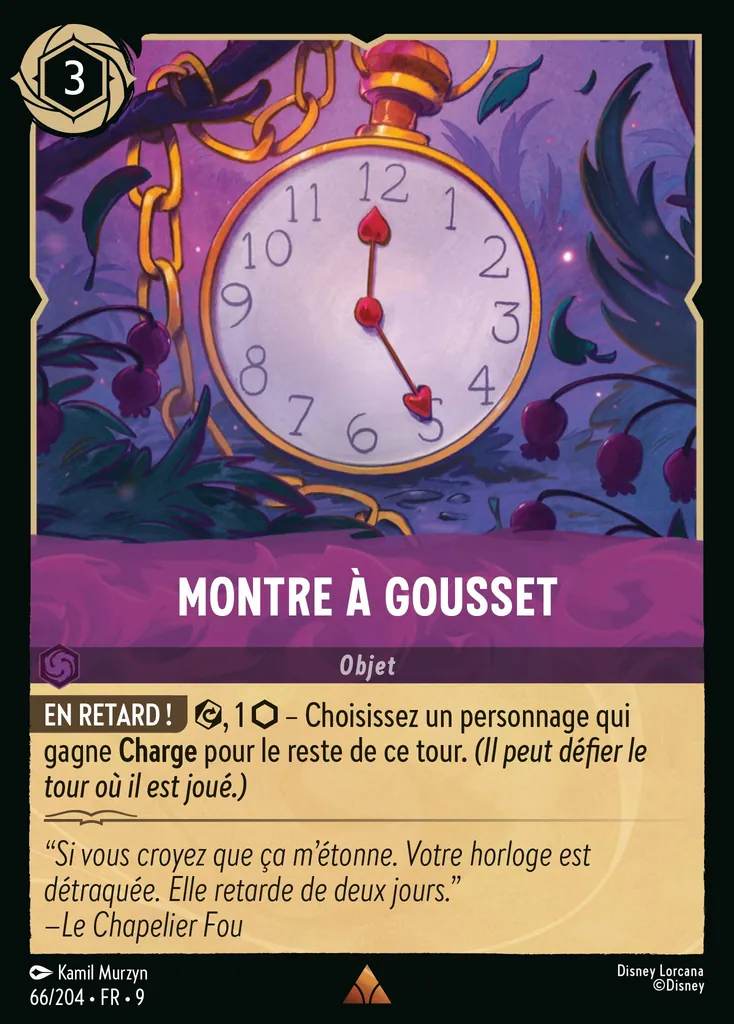 MONTRE À GOUSSET