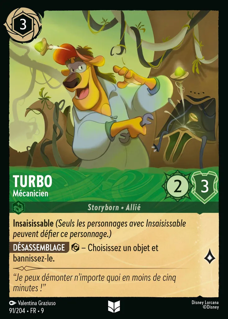 Turbo - Mécanicien